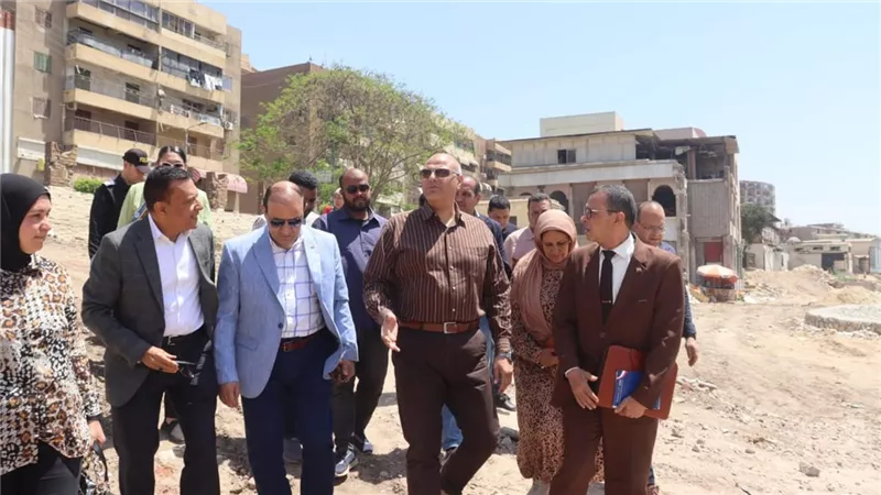 محافظ القليوبية يتفقد مُستجدات أعمال إنشاء ممشى أهل مصر 