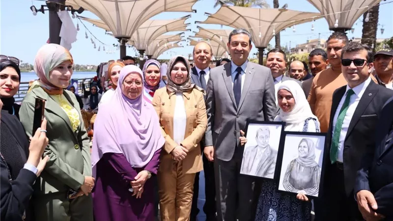 بمشاركة 85 عارض.. افتتاح معرض إيادي مصر في دمياط |صور
