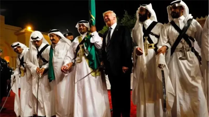 زياد سنكرى: هذه أول مرة رئيس أمريكى يقوم بزيارة رسمية إلى الخليج العربى