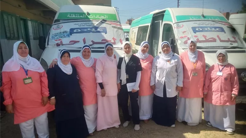 3500 خدمة بقافلة للصحة ضمن 