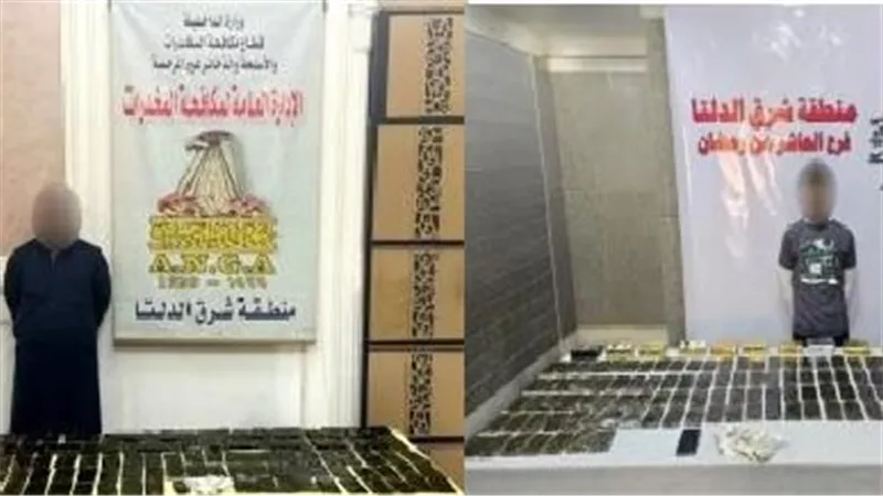 مخدرات بـ3.5 مليون جنيه.. ضبط عنصرين خطرين بـ33 كيلو حشيش شرق الدلتا