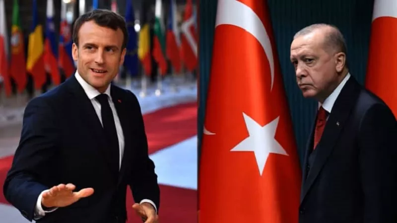 دعوة فرنسية.. ماكرون يبحث مع أردوغان سبل إنهاء الحرب