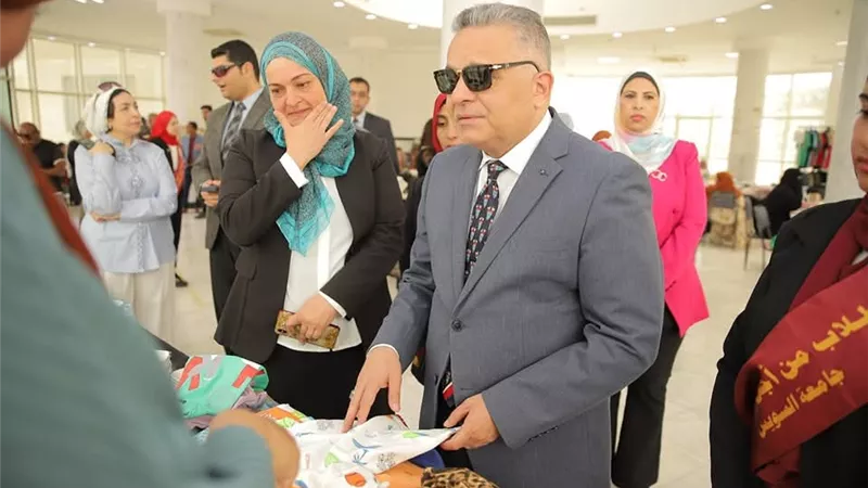 جامعة السويس تطلق الأسبوع البيئي الأول بمناسبة اليوم العالمي للبيئة