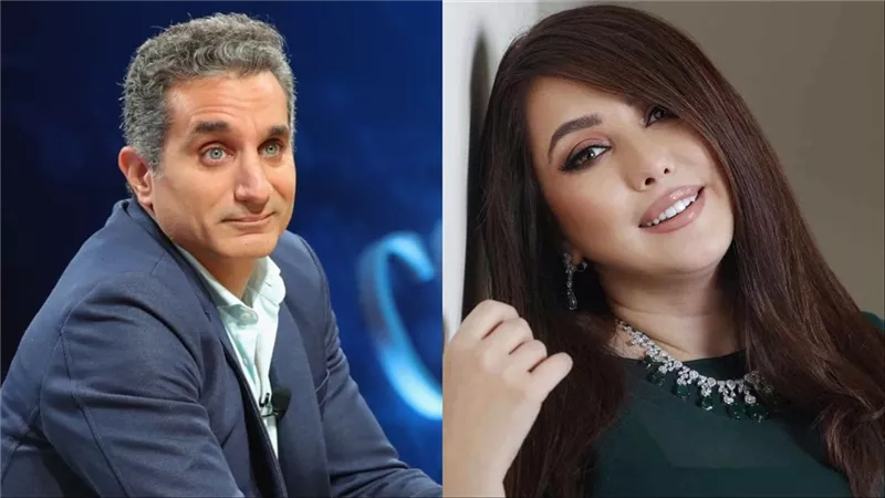 النشرة الفنية.. باسم يوسف يعتذر لجمهوره والمشاهير في عزاء زوجة محمد شردي