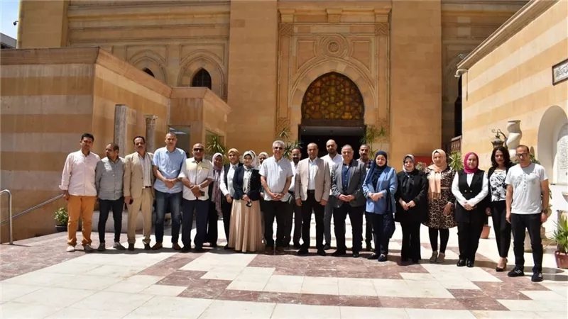 أمين عام الآثار يتفقد المتحف الإسلامي ويقرر افتتاح قاعة لـ «الحج الإسلامي»