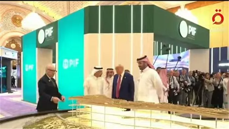 ولي العهد السعودي وترامب يشهدان فاعليات منتدى الاستثمار المشترك|فيديو