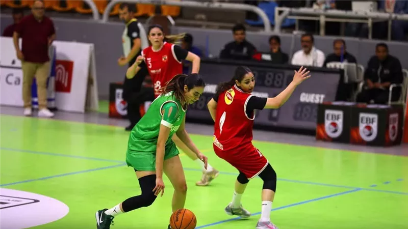 الأهلي يفوز على سبورتنج في أولى مباريات نهائي دوري السوبر لكرة السلة سيدات