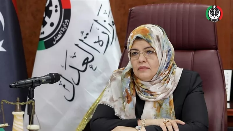 حقيقة استقالة وزيرة العدل في حكومة الوحدة الوطنية الليبية