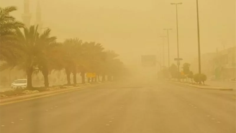 الأرصاد السعودية تحذر من رياح نشطة مثيرة للغبار اليوم    