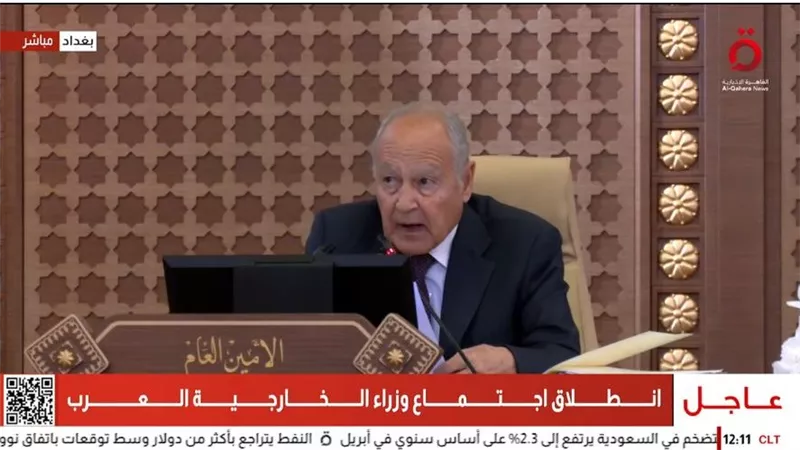أبوالغيط: نجتمع في وقت مضطرب إقليميا وعالميا تنعكس مخاطرة على الدول العربية 
