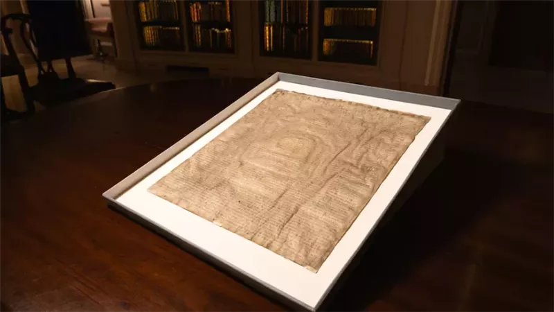 بالصدفة .. ظهور وثيقة تاريخية عمرها 700 عام في مكتبة هارفارد