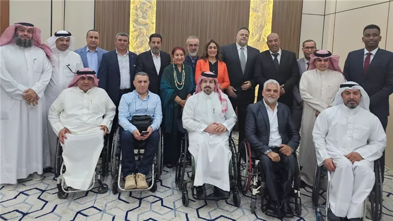 عادل سليم نائبا لرئيس الاتحاد العربى لكرة السلة على الكراسى المتحركة
