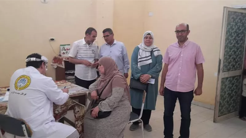 لقافلة العلاجية لجامعة الأزهر تقدم خدمات طبية لـ 1903 مواطنا بالسويس