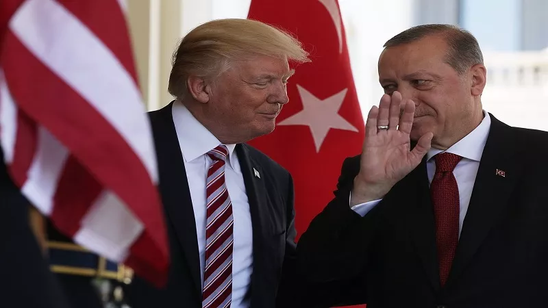 الرئاسة التركية: أردوغان أجرى إتصالا هاتفيا مع ترامب 