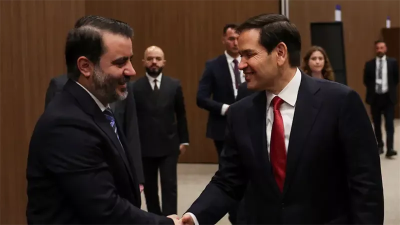 روبيو يلتقي الشيباني في تركيا من أجل رفع العقوبات عن سوريا