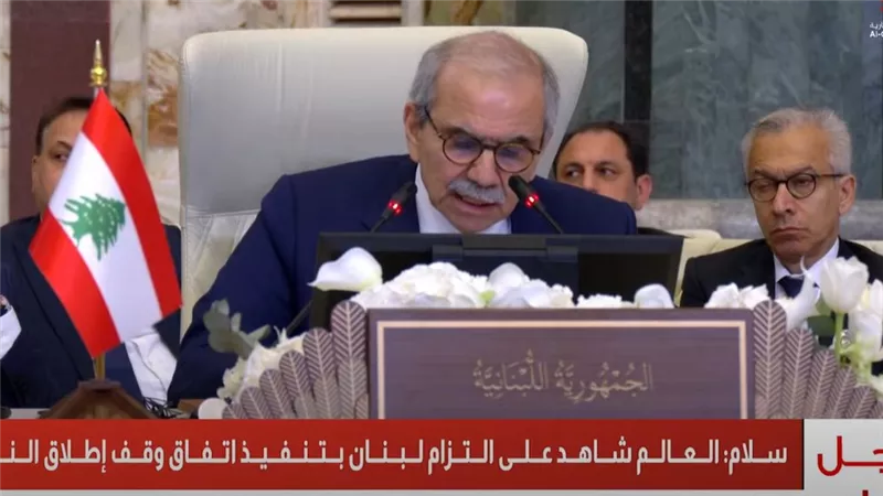 رئيس وزراء لبنان : دعمنا للشعب الفلسطيني كامل ونرفض اي محاولات لتهجيره