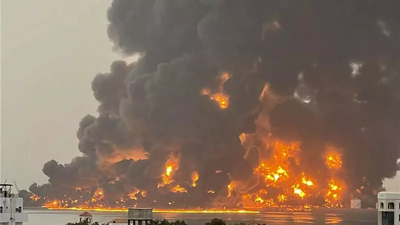إعلام حوثي: مقتل شخص وإصابة 11 آخرين جراء العدوان الإسرائيلي على الحديدة