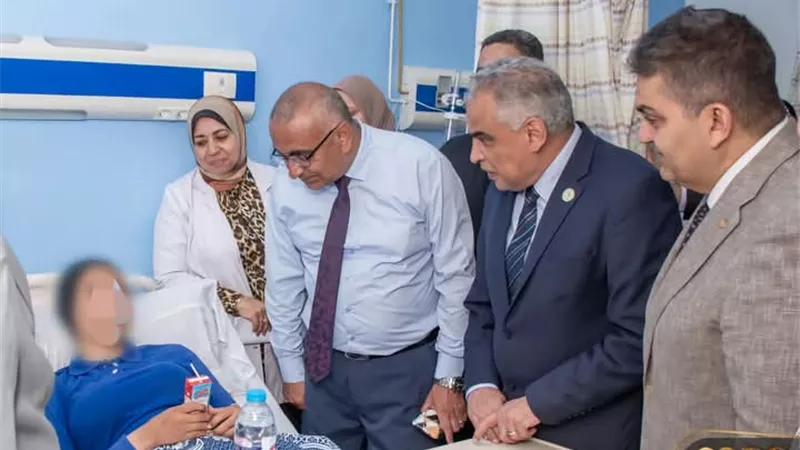رئيس جامعة طنطا وهو